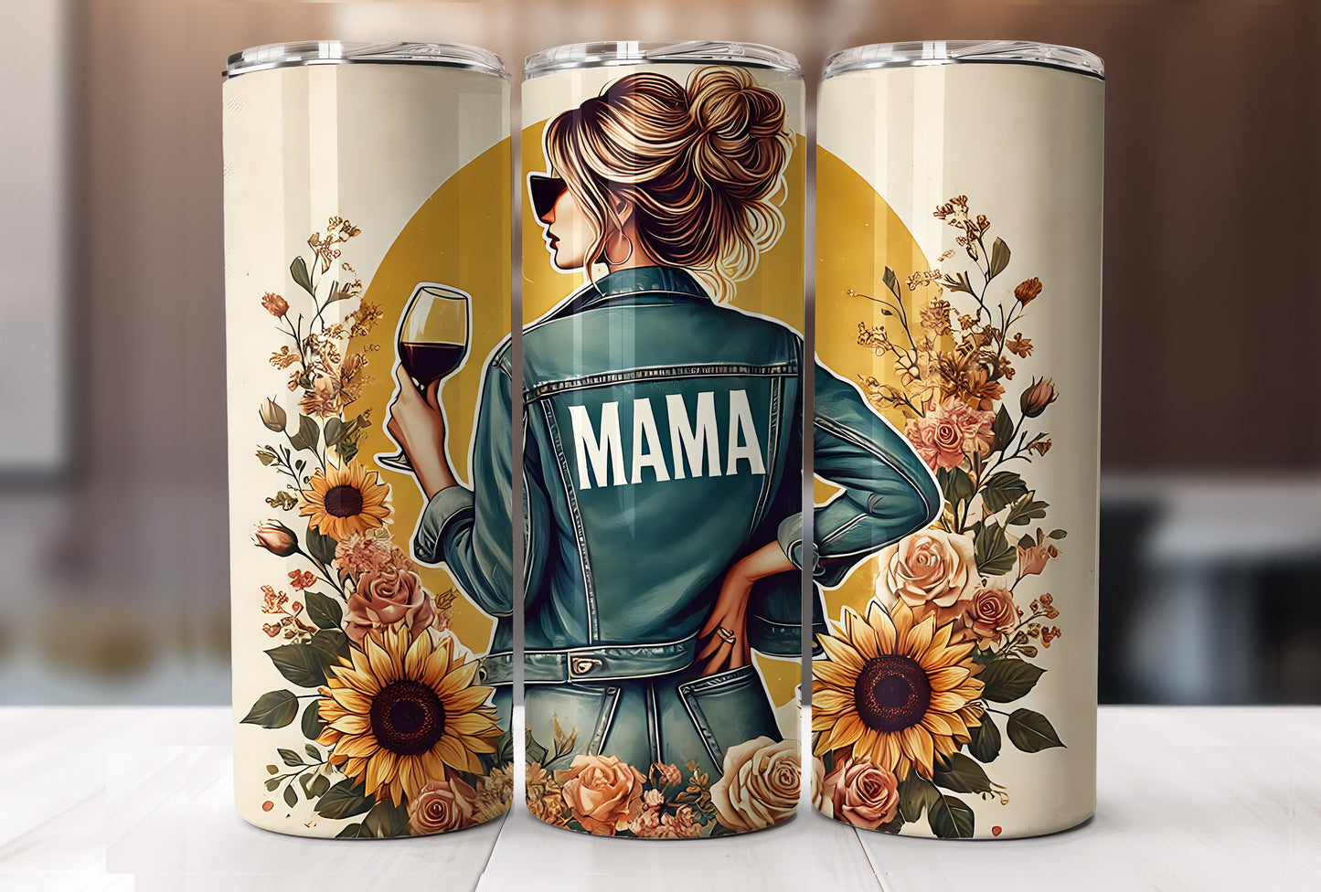 20oz sublimation straight tumblers