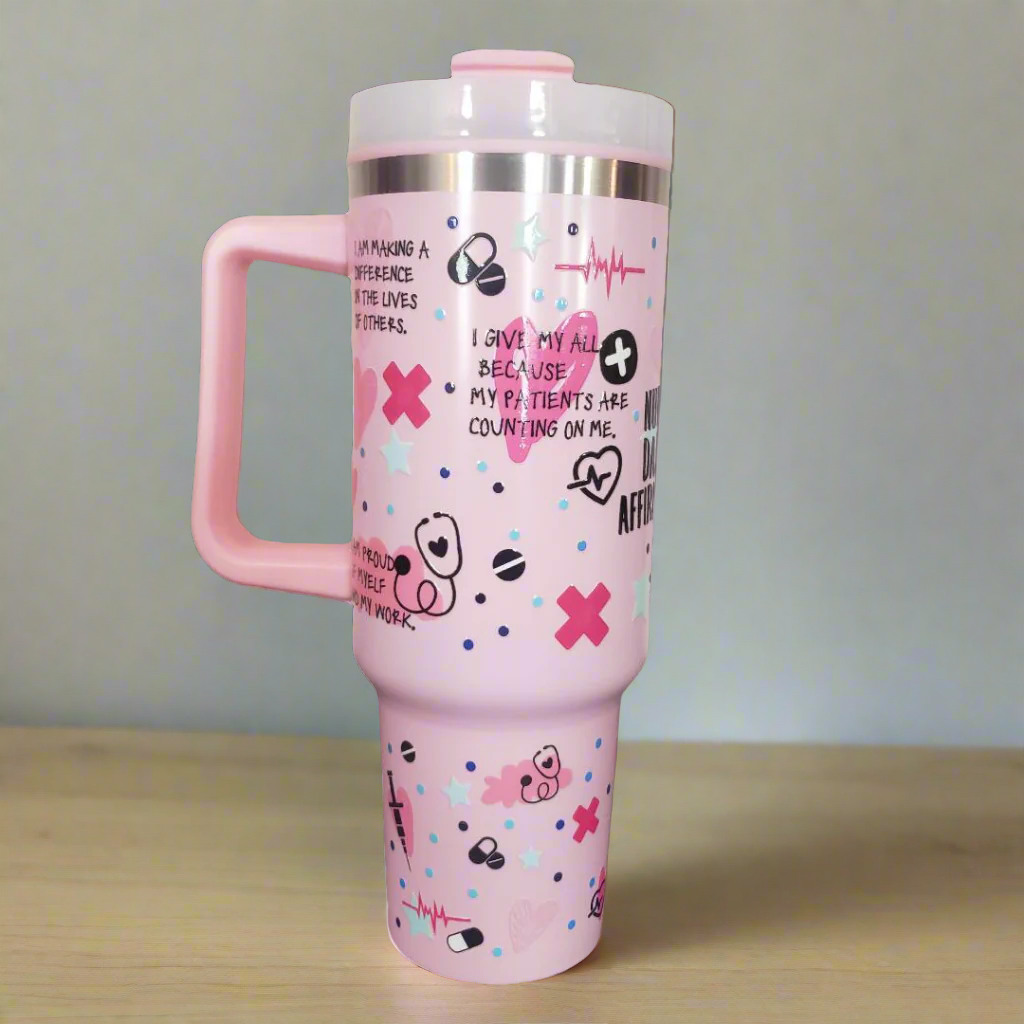 40oz stainless steel dupe tumblers