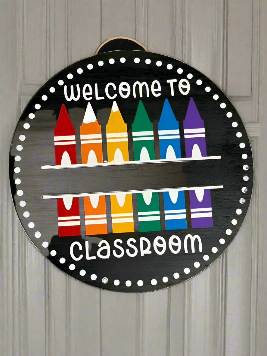 Teacher door hangers/classroom