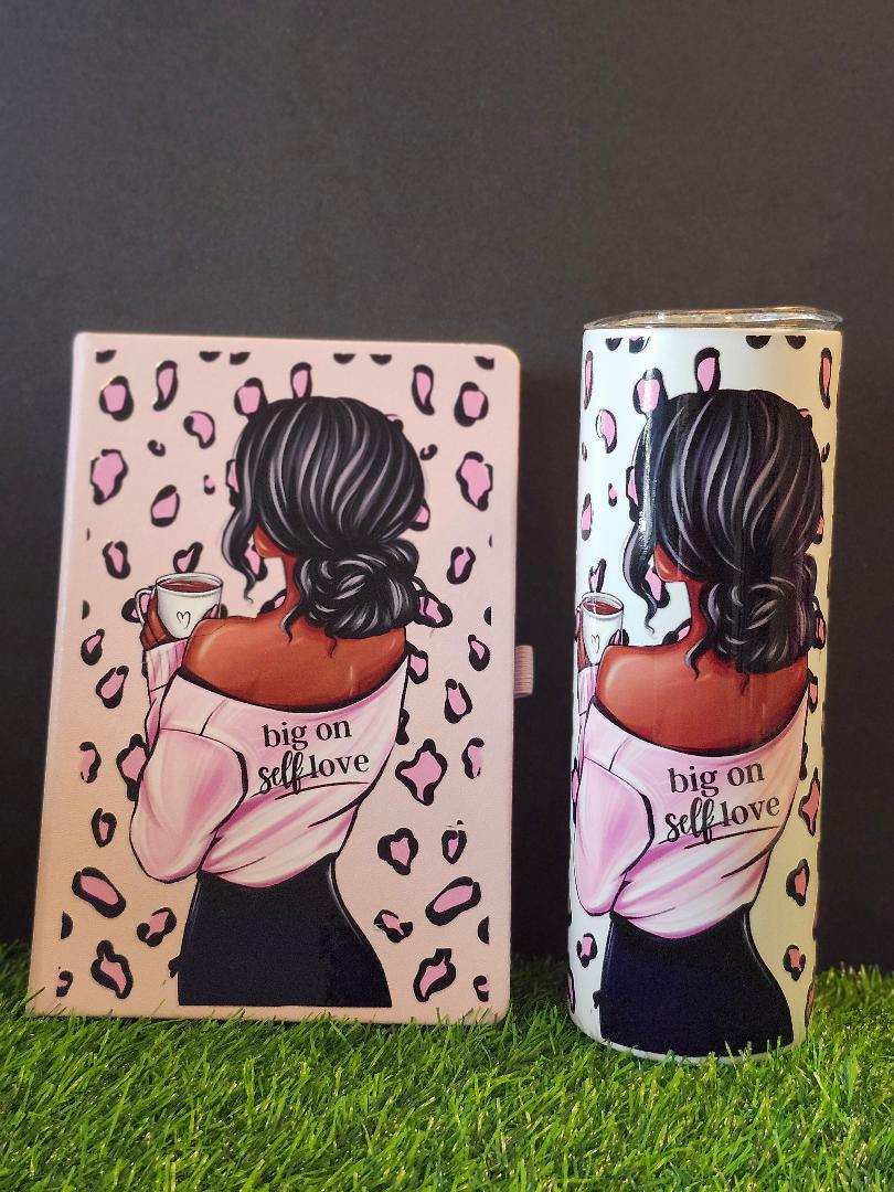 Journal/tumbler/libby glass bundle