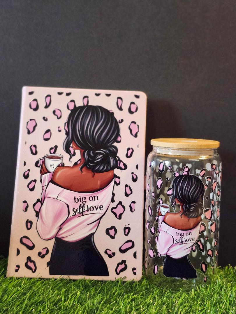 Journal/tumbler/libby glass bundle