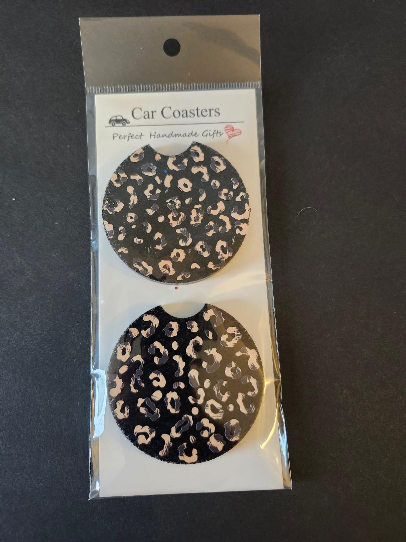 Custom car coasters