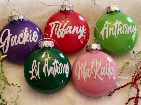 Christmas ornaments