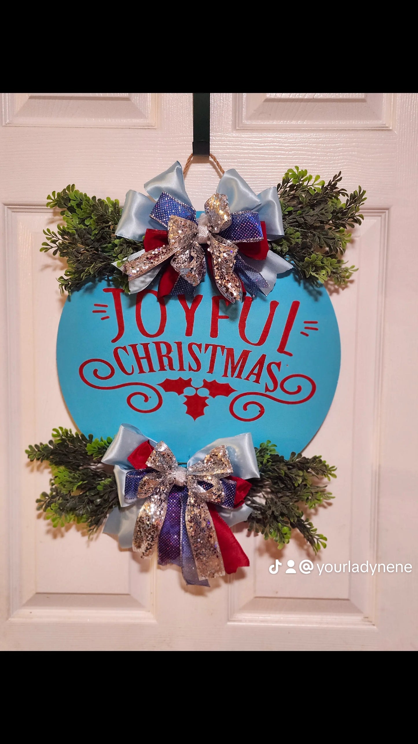 Christmas door hangers