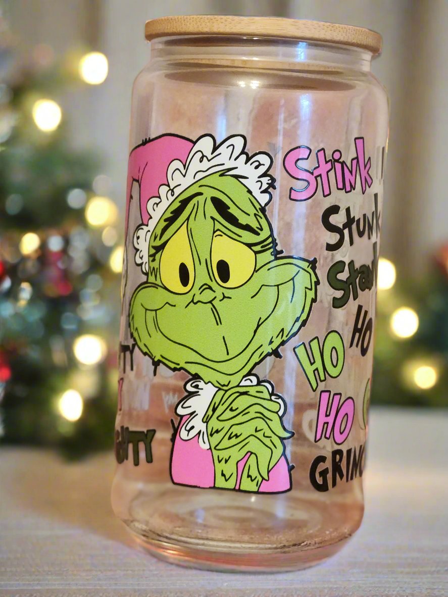 Christmas Grinch Libby glasses